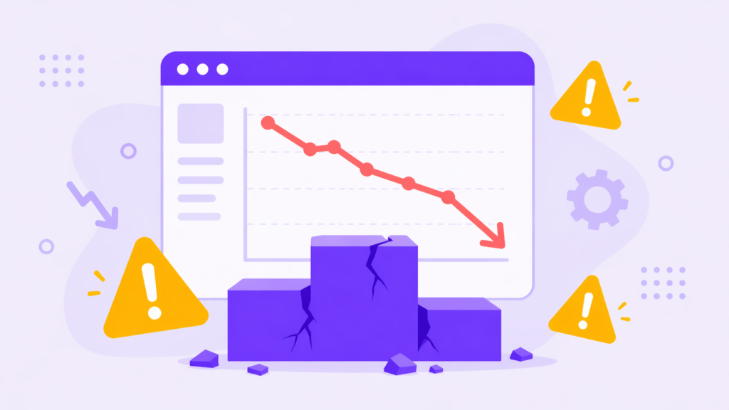 Website verliert Rankings Die 7 häufigsten Ursachen