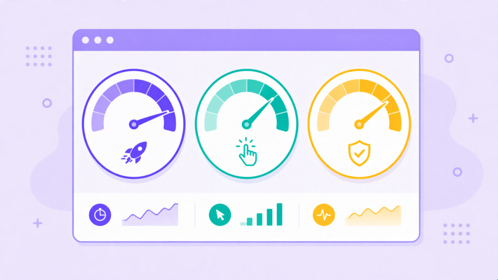 Core Web Vitals Ladezeit, Interaktivität und visuelle Stabilität optimieren