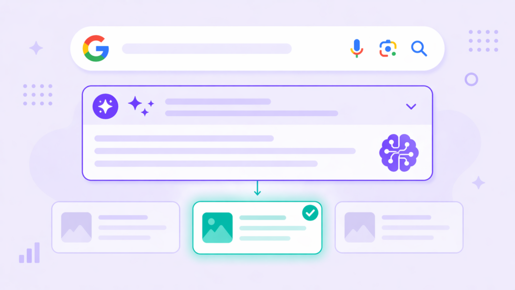 Google AI Overview Warum manche Websites immer zitiert werden
